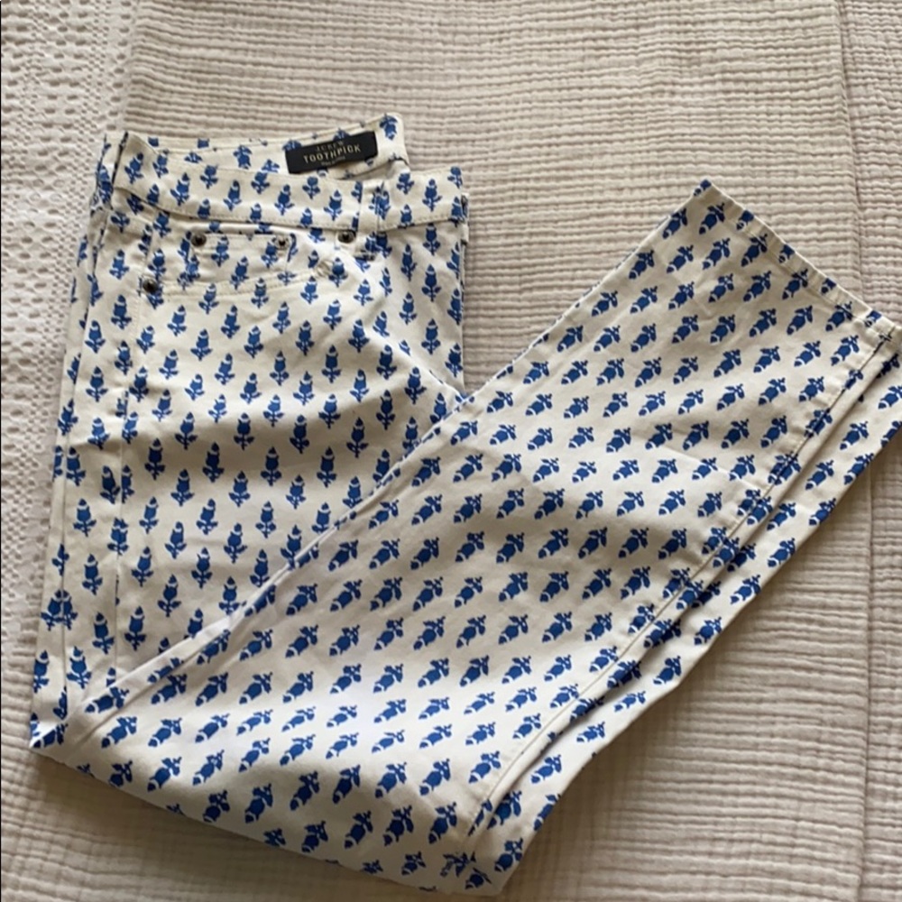 Jcrew Toothpick Ankle Pants